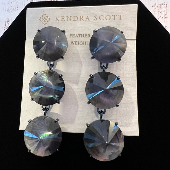 NEW Kendra Scott Jolie Statement Dangle Drop Earrings - Picture 3 of 10